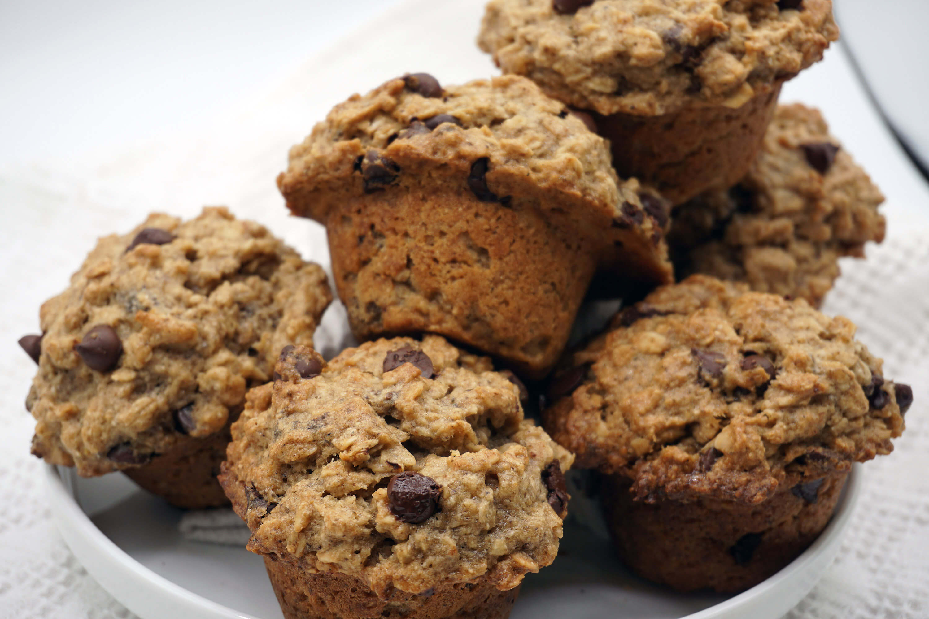 Gluten-Free Dairy-Free Egg-Free Chocolate Chip Oatmeal Muffin Mix