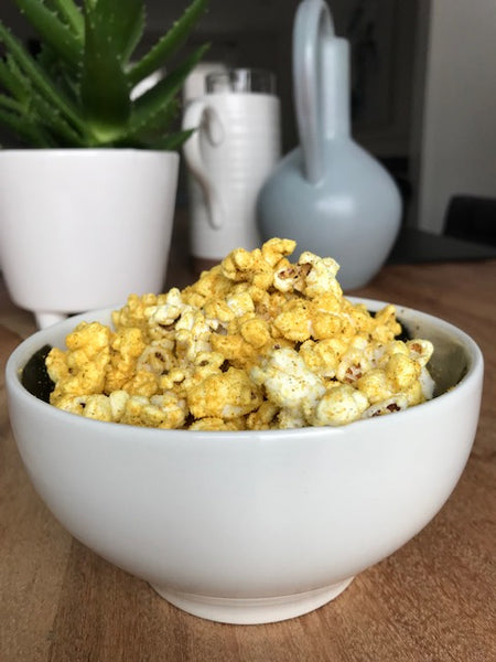 Homemade Cheesy Popcorn
